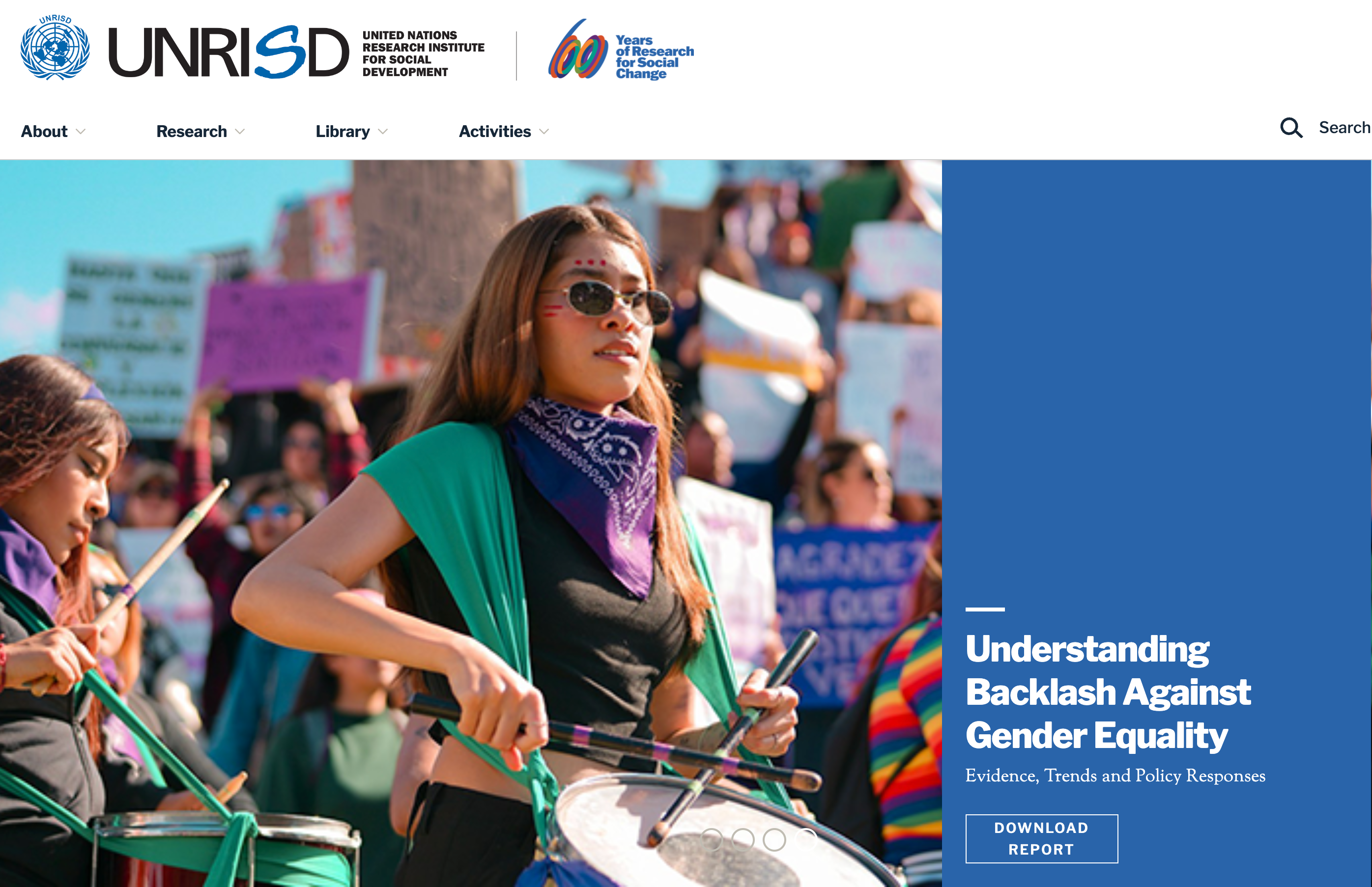 UNRISD 机构视觉图